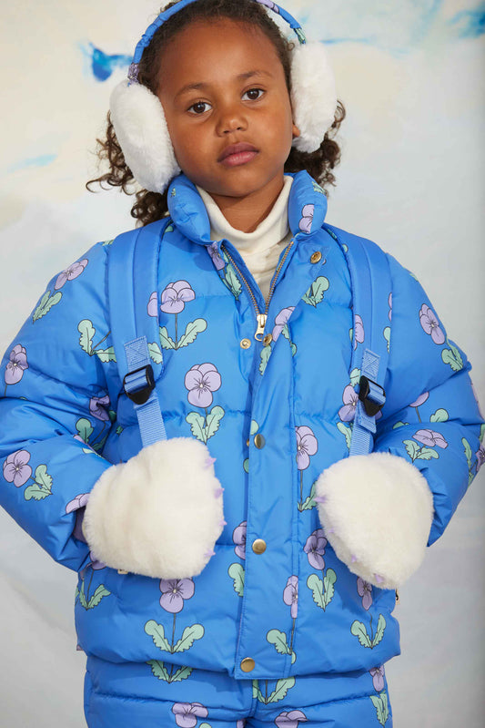 FAUX FUR EAR MUFFS - OFF WHITE