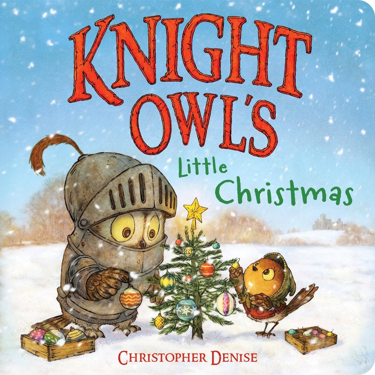 Knight Owl's Little Christmas: Board Book