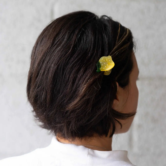 MINI LEMON HAIR JAW CLIP