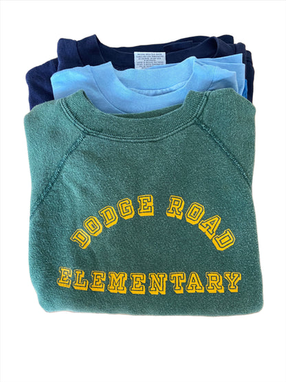 1969 DODGE ROAD ELEMENTARY RAGLAN SWEATSHIRT