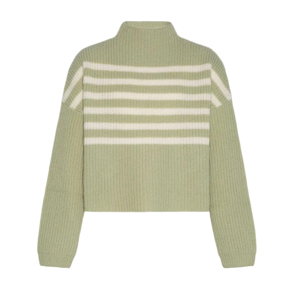 JUICY WOOL STRIPE SWEATER