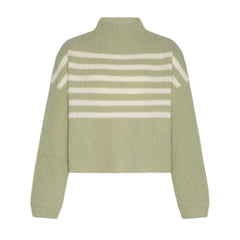 JUICY WOOL STRIPE SWEATER