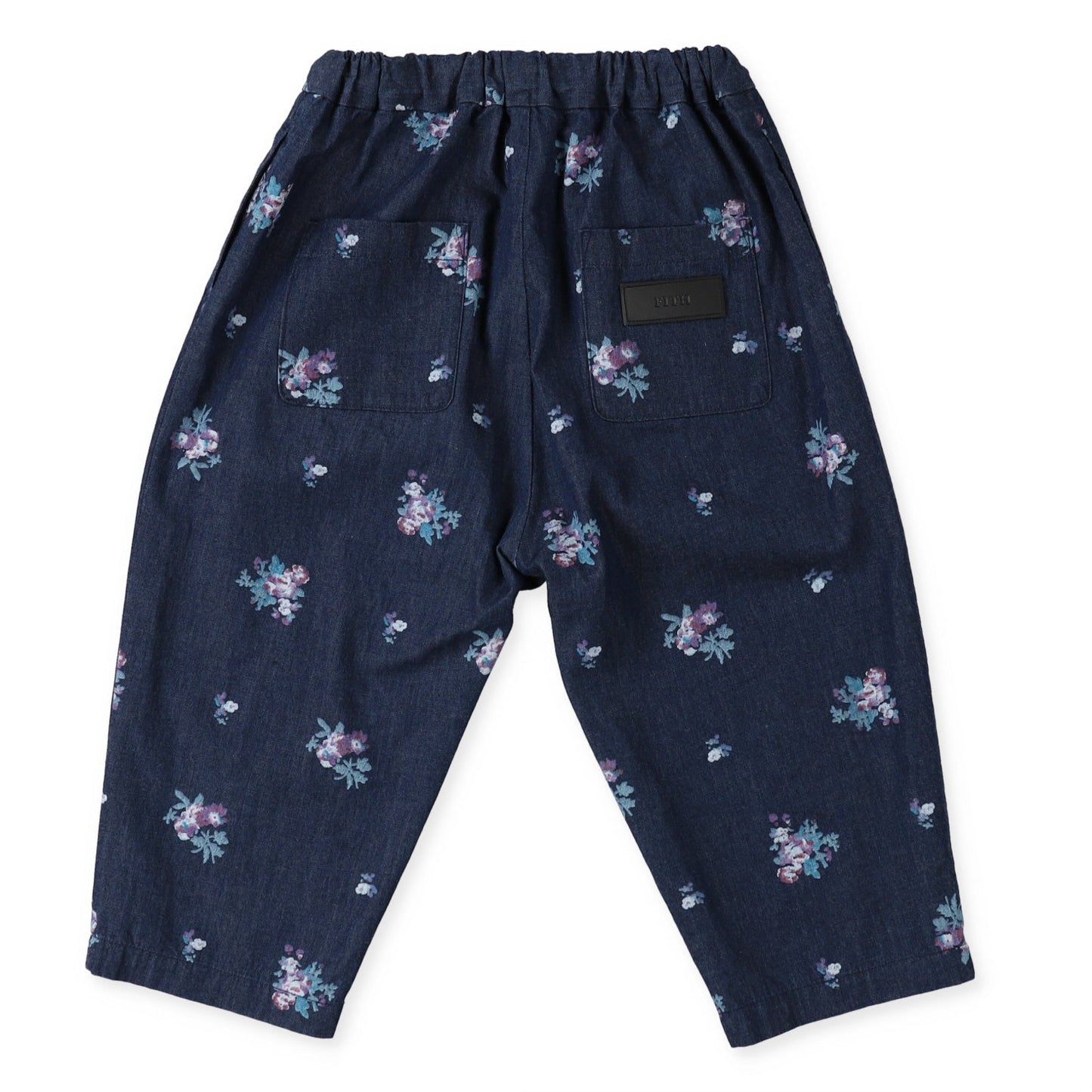 JAPANESE DEMIM FLORAL PANT