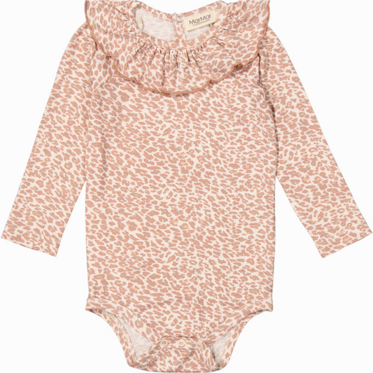 LEOPARD ONSIE - POWDER TAUPE