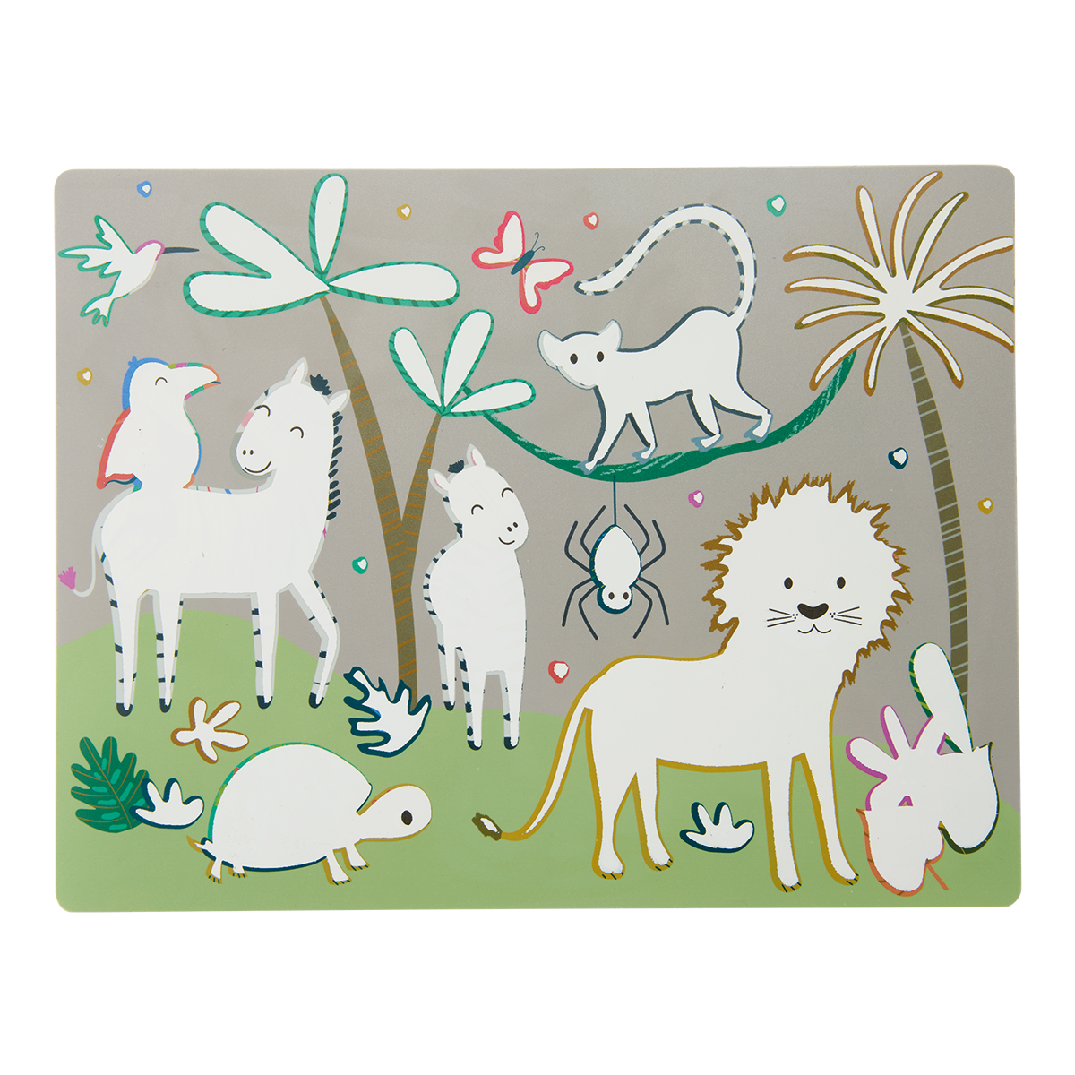 JUNGLE MAGIC WATER COLORING MATS