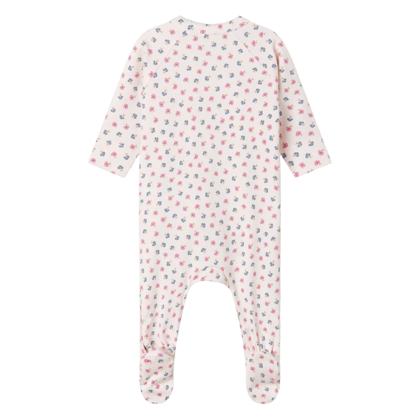 RUBETTA MINI FLOWER ONESIE WITH FEET