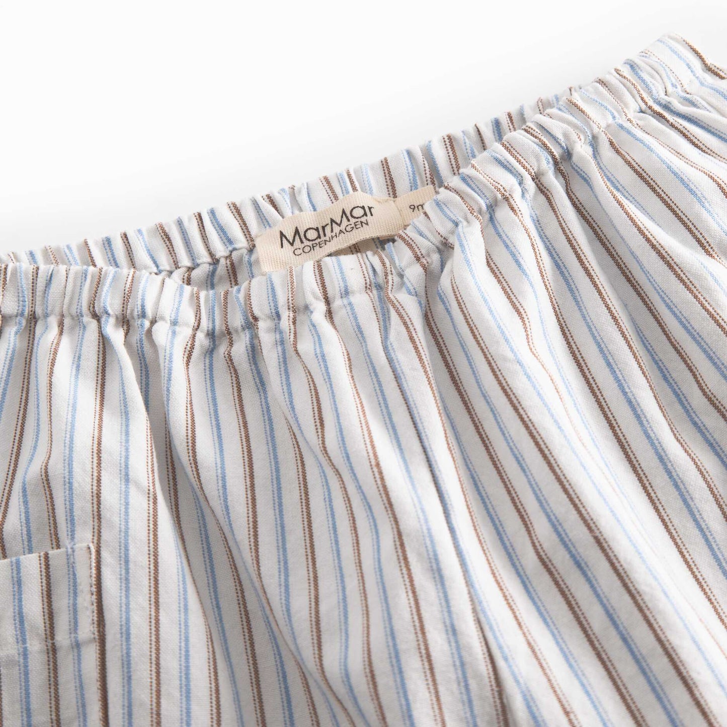 PANTO BLUE IRIS STRIPE PANT