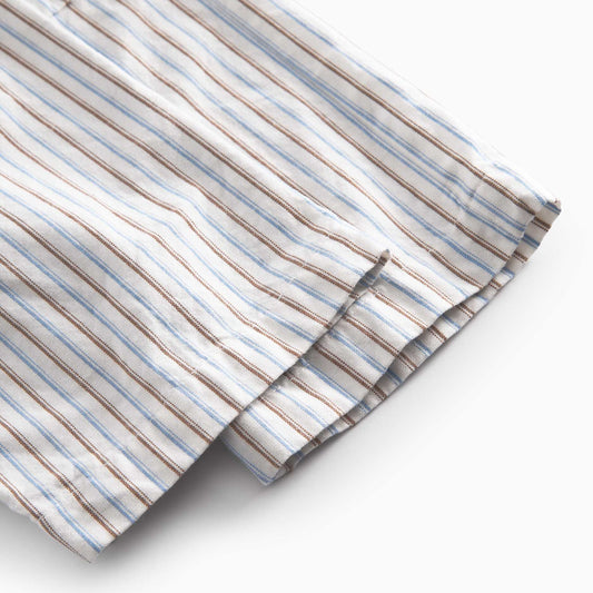 PANTO BLUE IRIS STRIPE PANT