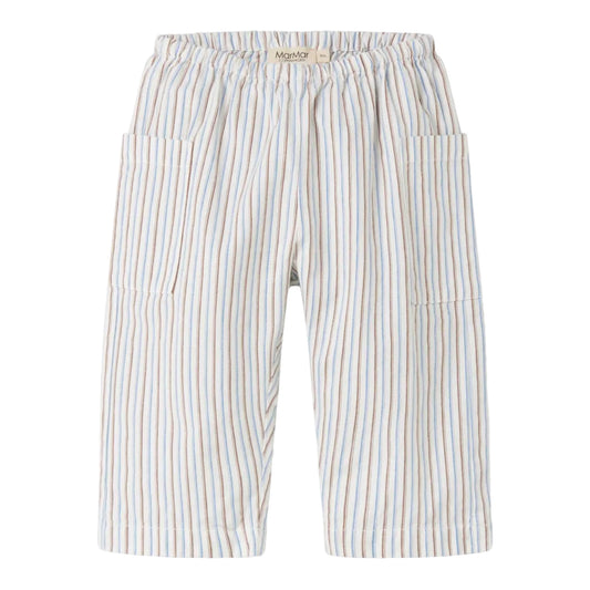 PANTO BLUE IRIS STRIPE PANT