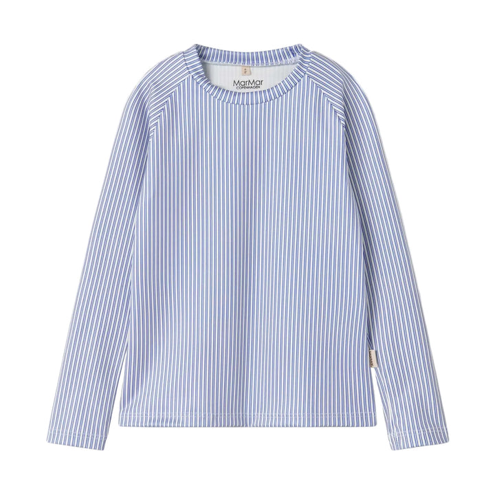 SWEAN BOLICH BLUE STRIPE SWIM RASH GUARD