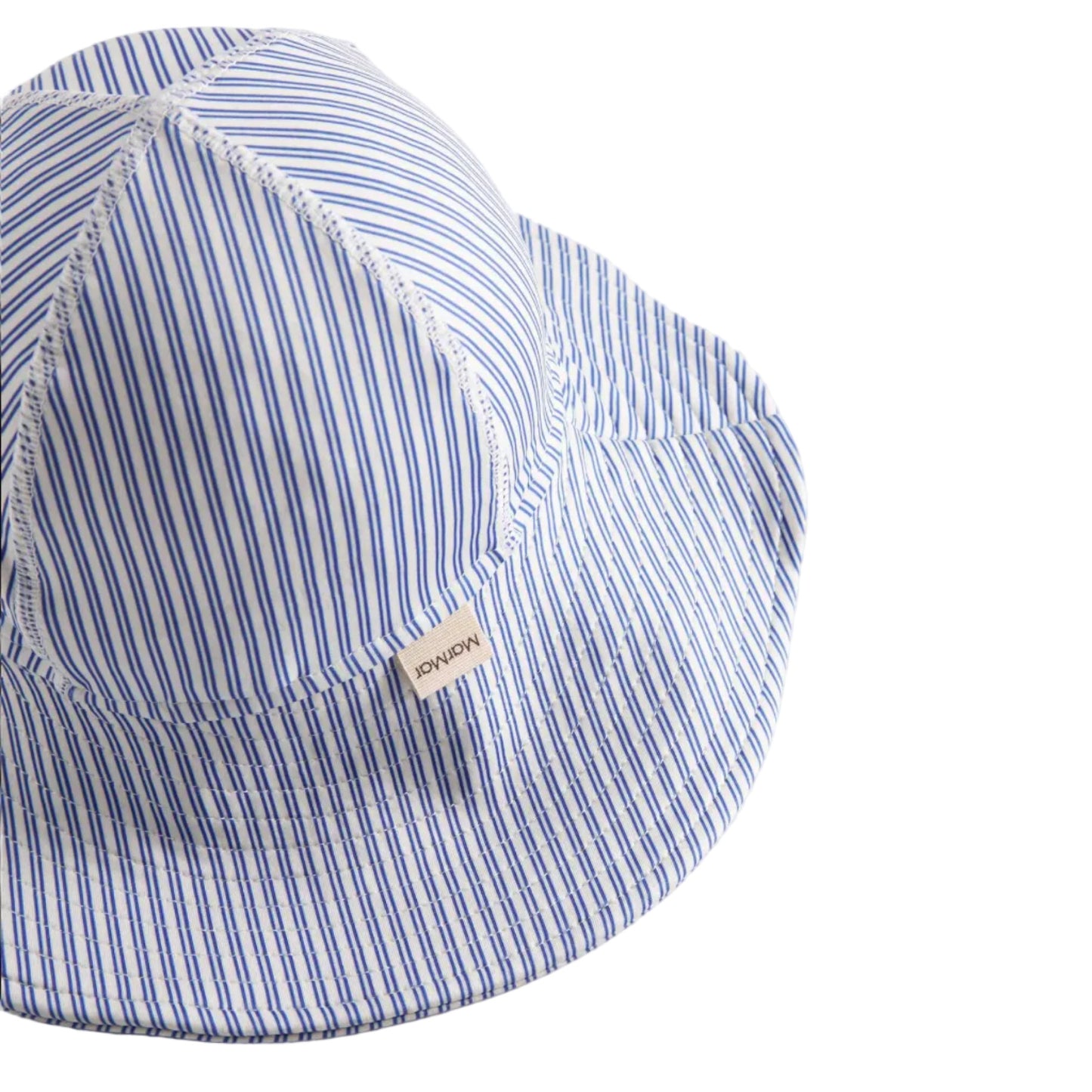 ALBA BOLICH BLUE STRIPE SWIM HAT