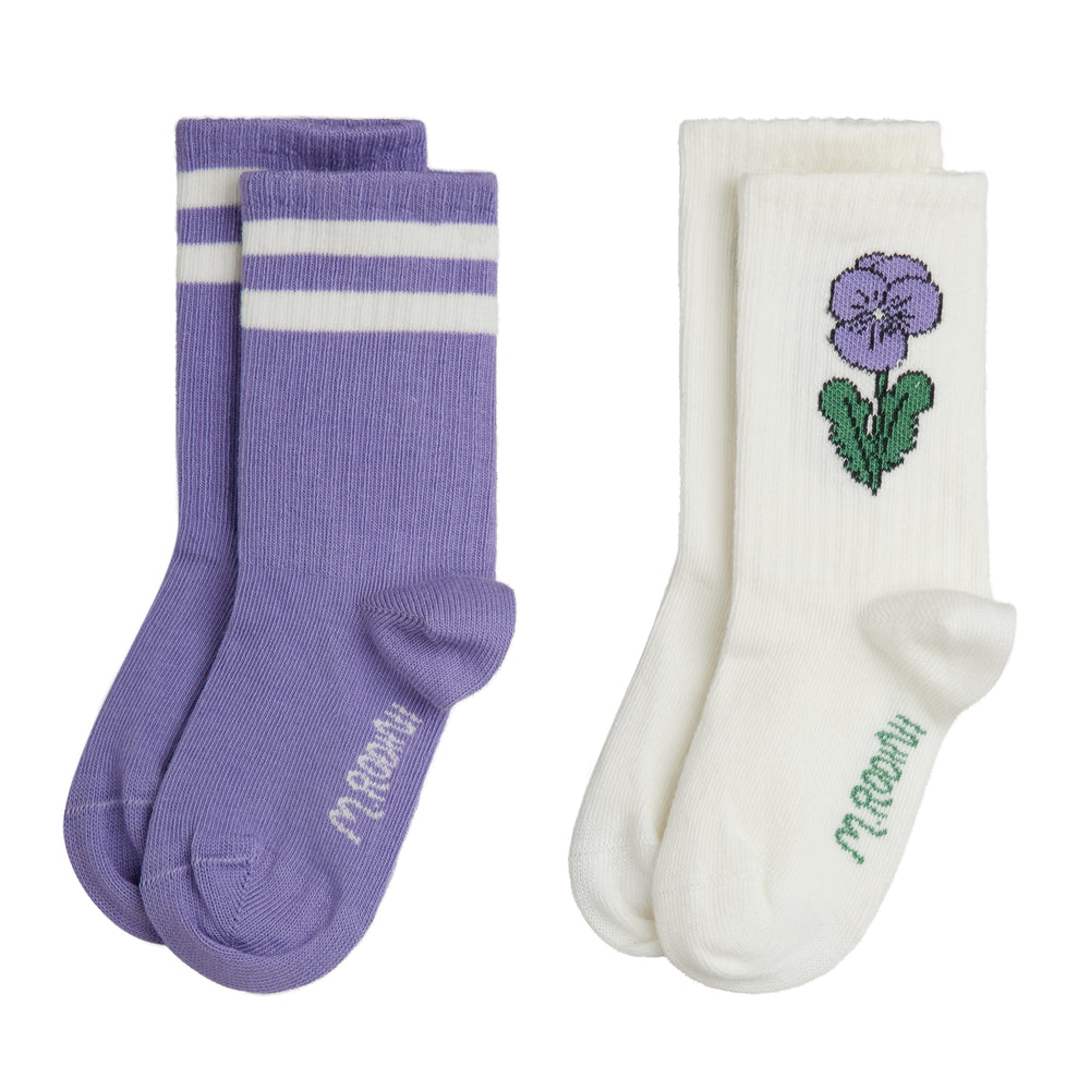 VIOLAS STRIPE 2-PACK SOCKS