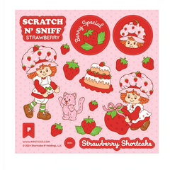 STRAWBERRY SHORTCAKE & CUSTARD SCRATCH N' SNIFF STICKERS