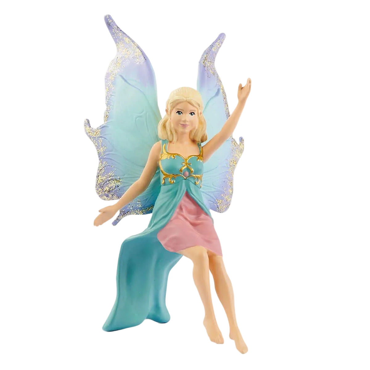 FAIRY IN FLIGHT ON WINGED LION PLAYSET