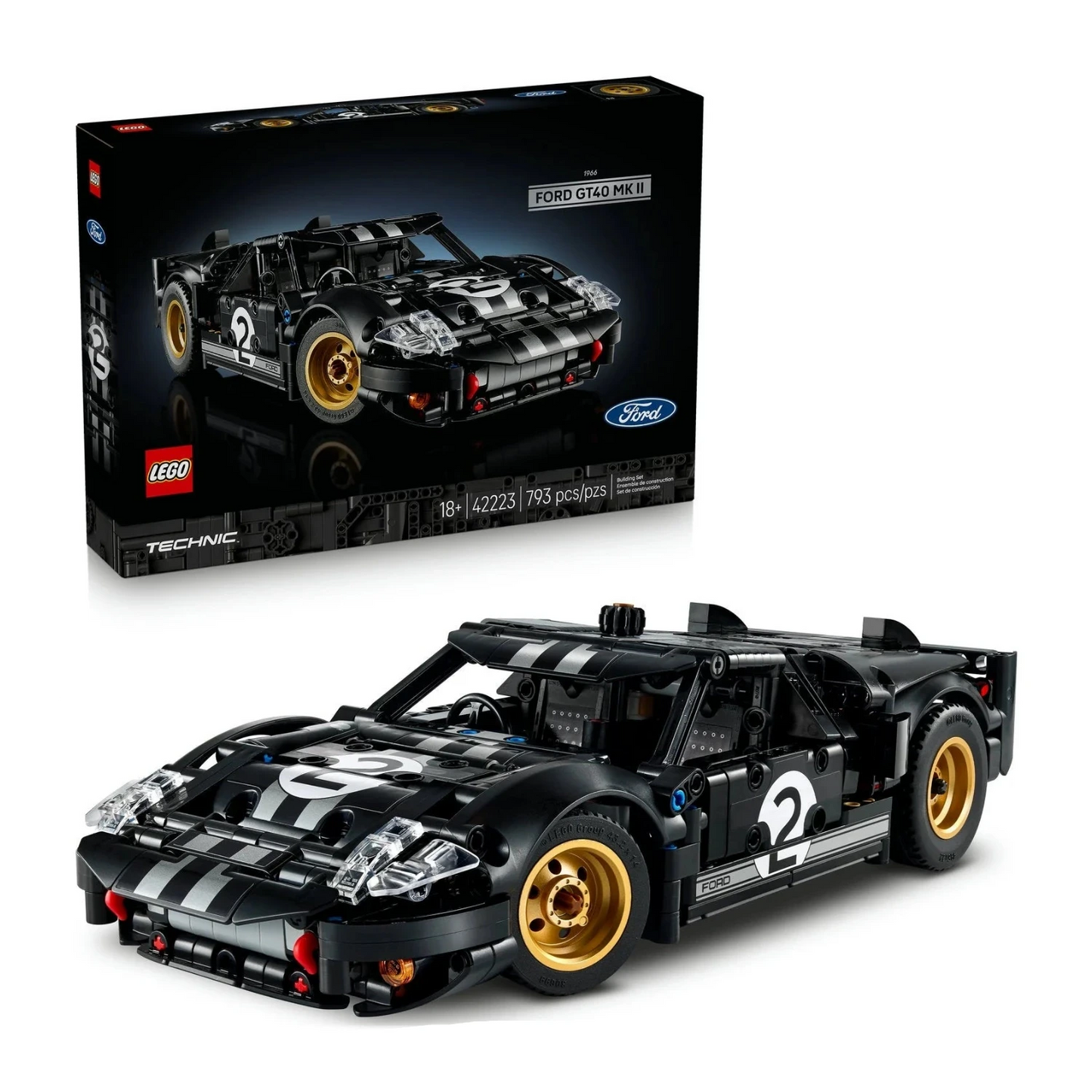 1966 FORD GT40 MKII RACE CAR