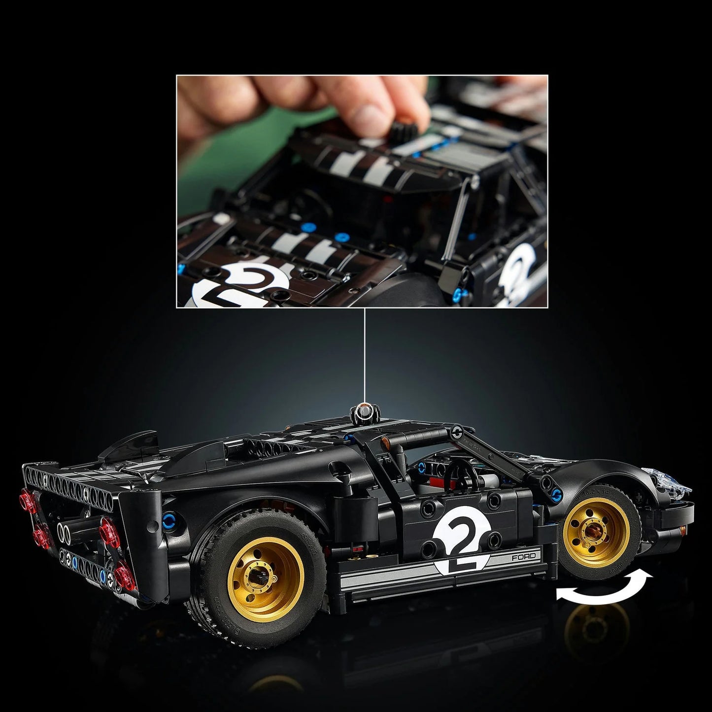 1966 FORD GT40 MKII RACE CAR