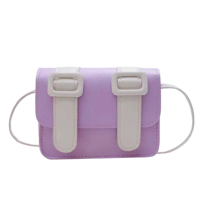 COLOR BLOCK SATCHEL PURSE