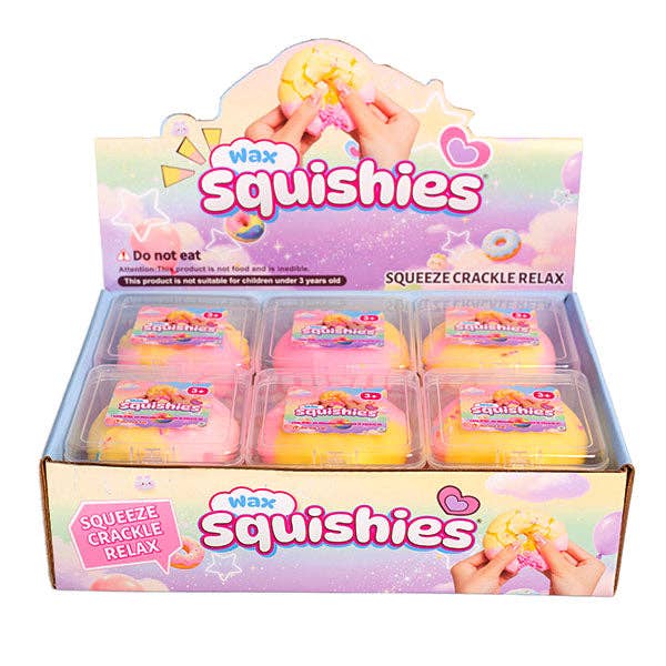 DONUT WAX CRACKLE CLAY SQUISHY