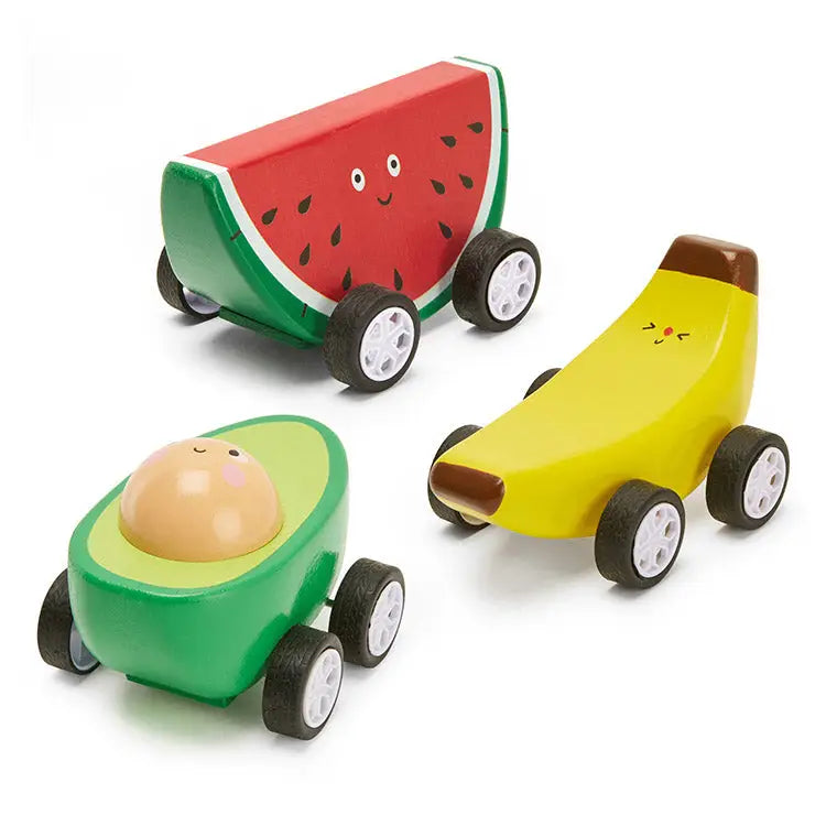 FRUIT PULL BACK CARS