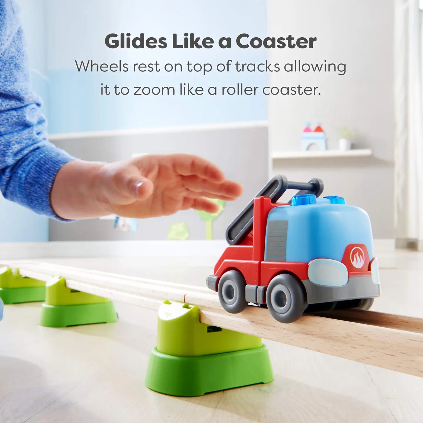 HABA FIRE TRUCK WITH LADDER & MOMENTUM MOTOR