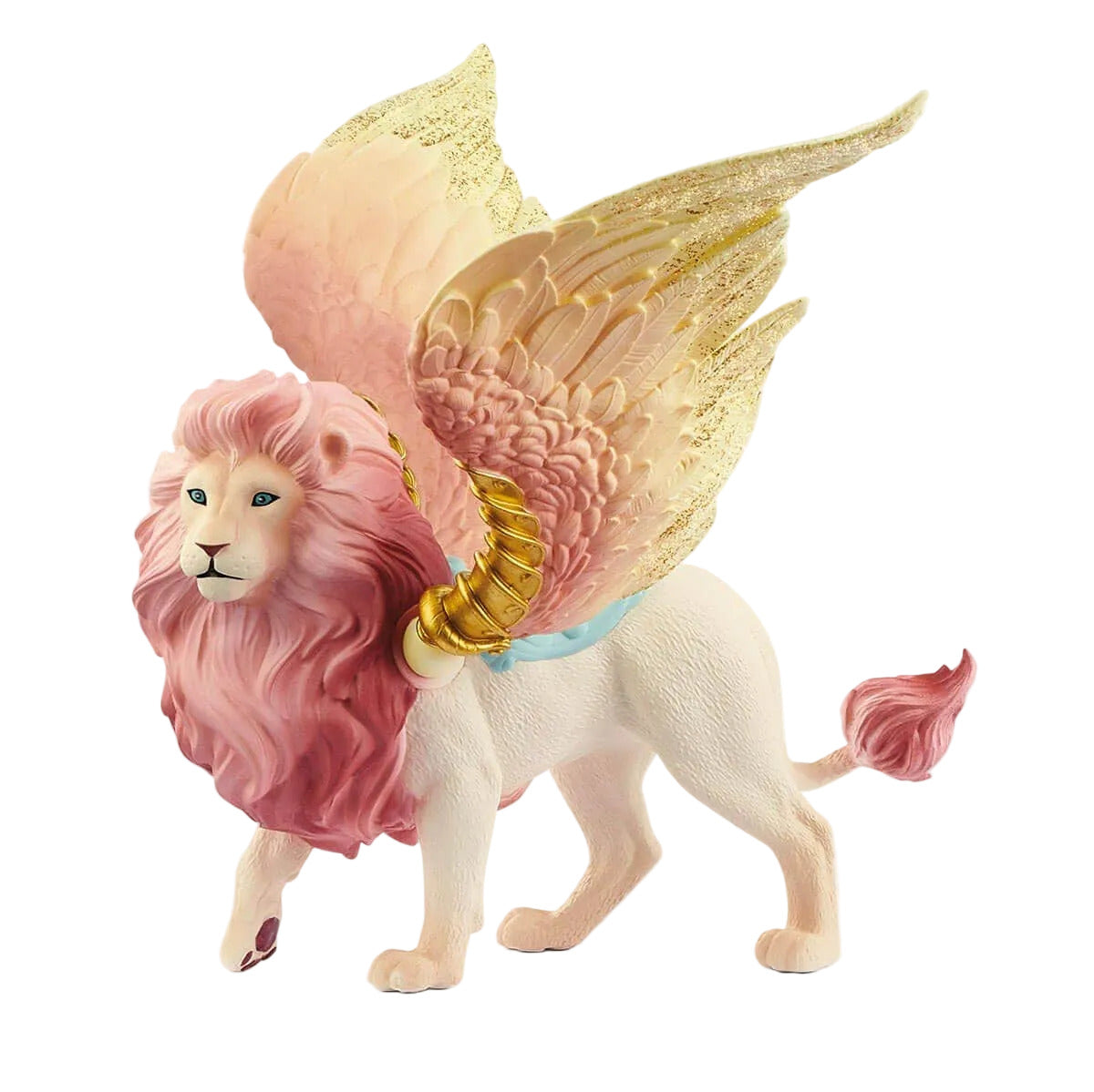 FAIRY IN FLIGHT ON WINGED LION PLAYSET