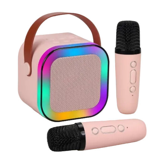 MINI BLUETOOTH KARAOKE MACHINE - PINK