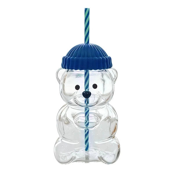 TEDDY BEAR GLASS TUMBLER