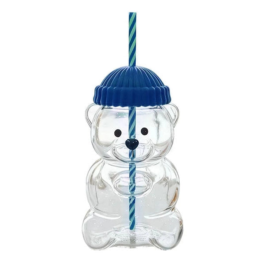 TEDDY BEAR GLASS TUMBLER