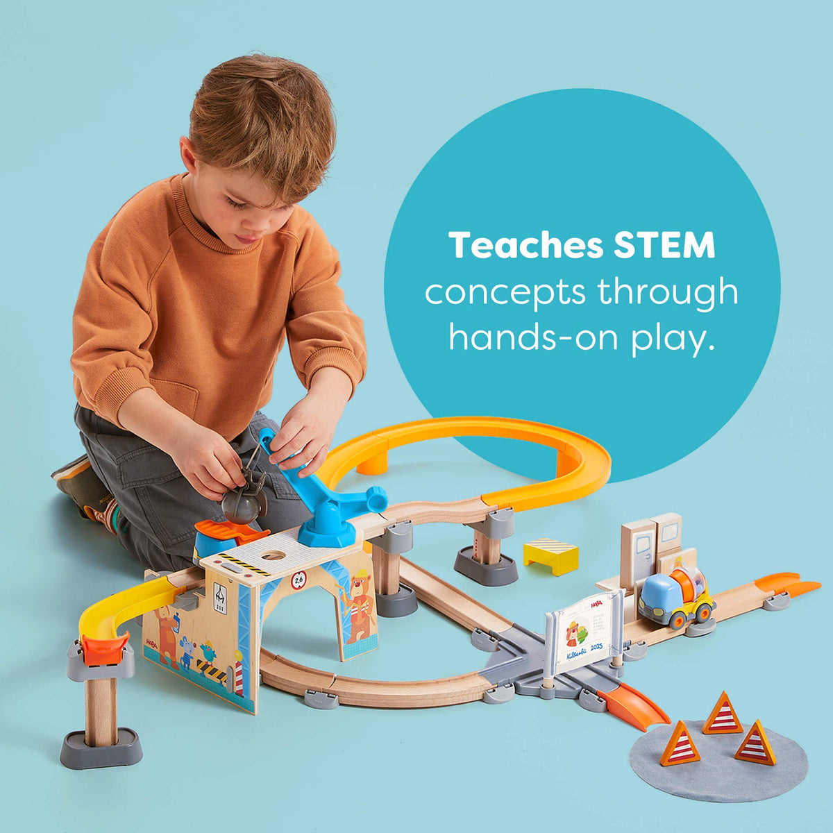 KULLERBU CONSTRUCTION ZONE PLAY TRACK SET