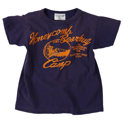 VINTAGE COTTON HONEYCOMB BEARHUG CAMP TEE