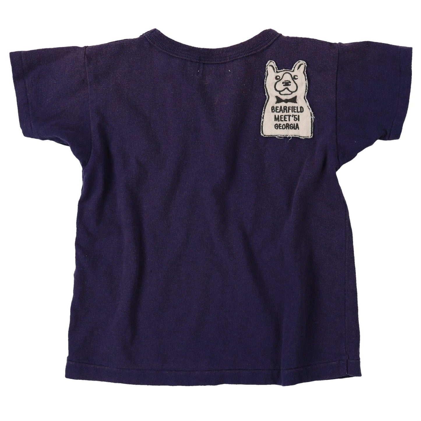 VINTAGE COTTON HONEYCOMB BEARHUG CAMP TEE