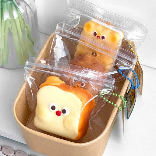 KOREAN SNACK SQUISHY KEYCHAIN  BLIND BOX