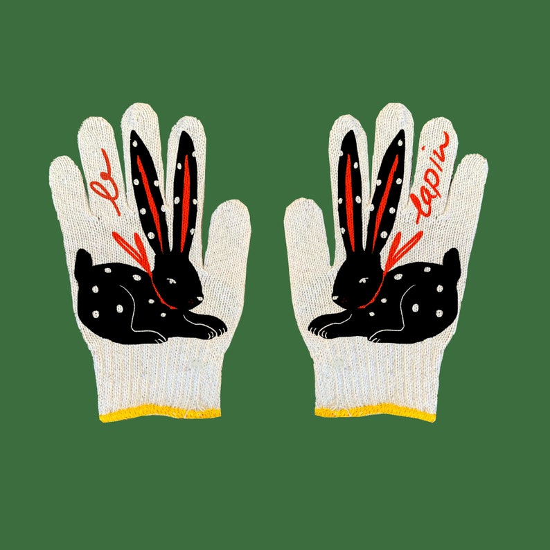 RABBIT KIDS GARDENING GLOVES