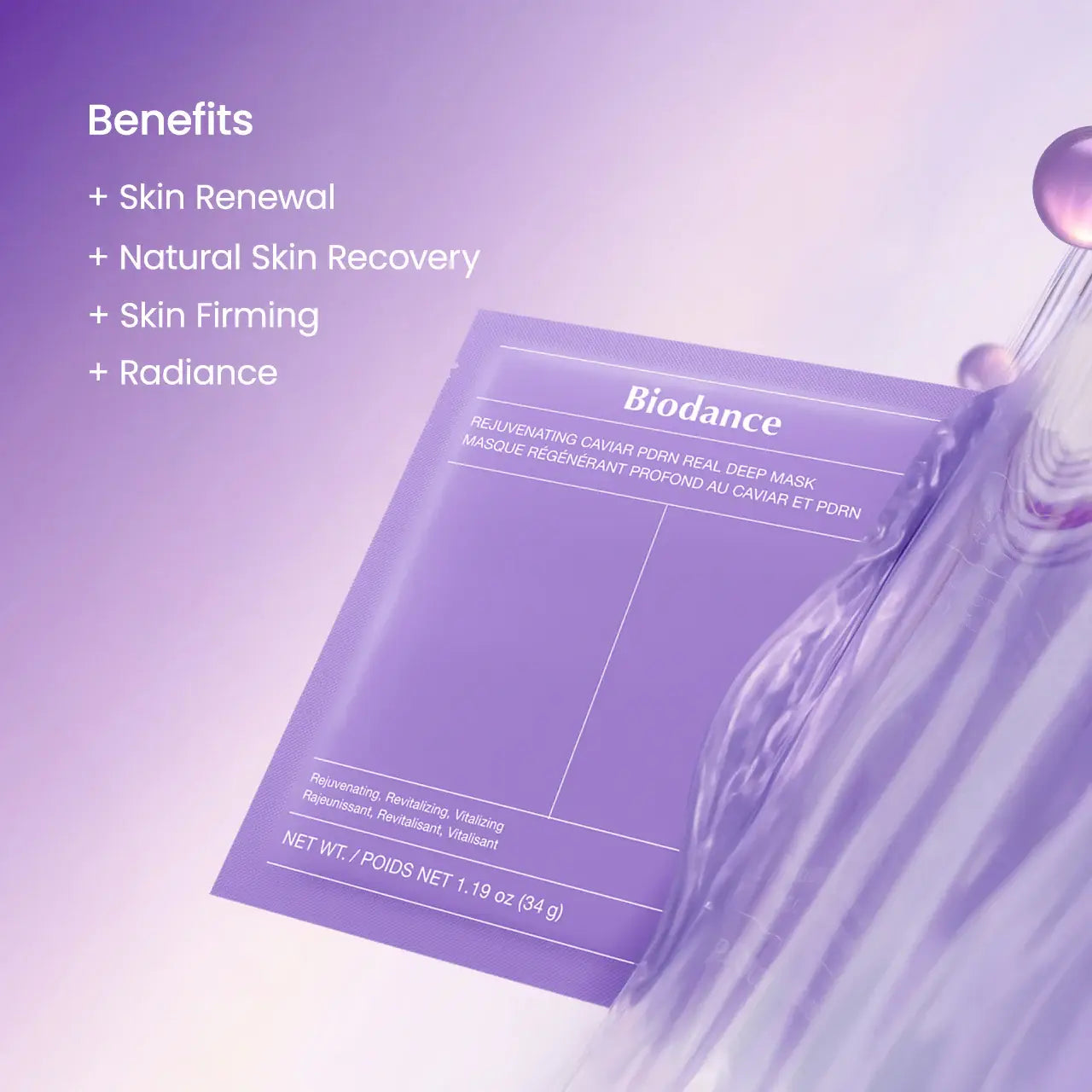 BIODANCE REJUVENATING CAVIAR PDRN FACE MASK