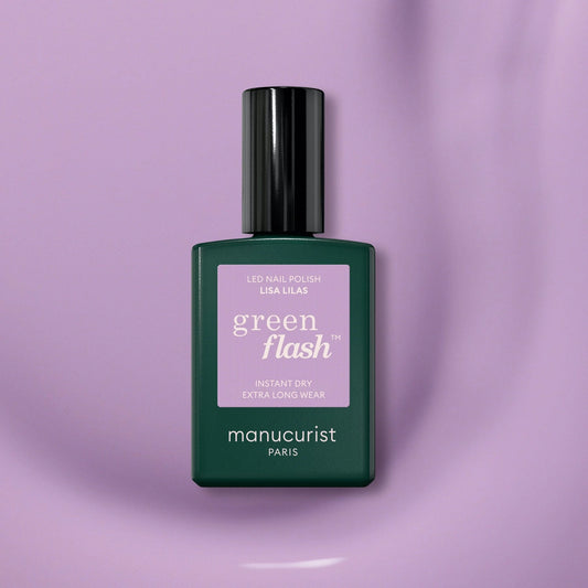 MANUCURIST - GEL GREEN FLASH - LISA LILAC