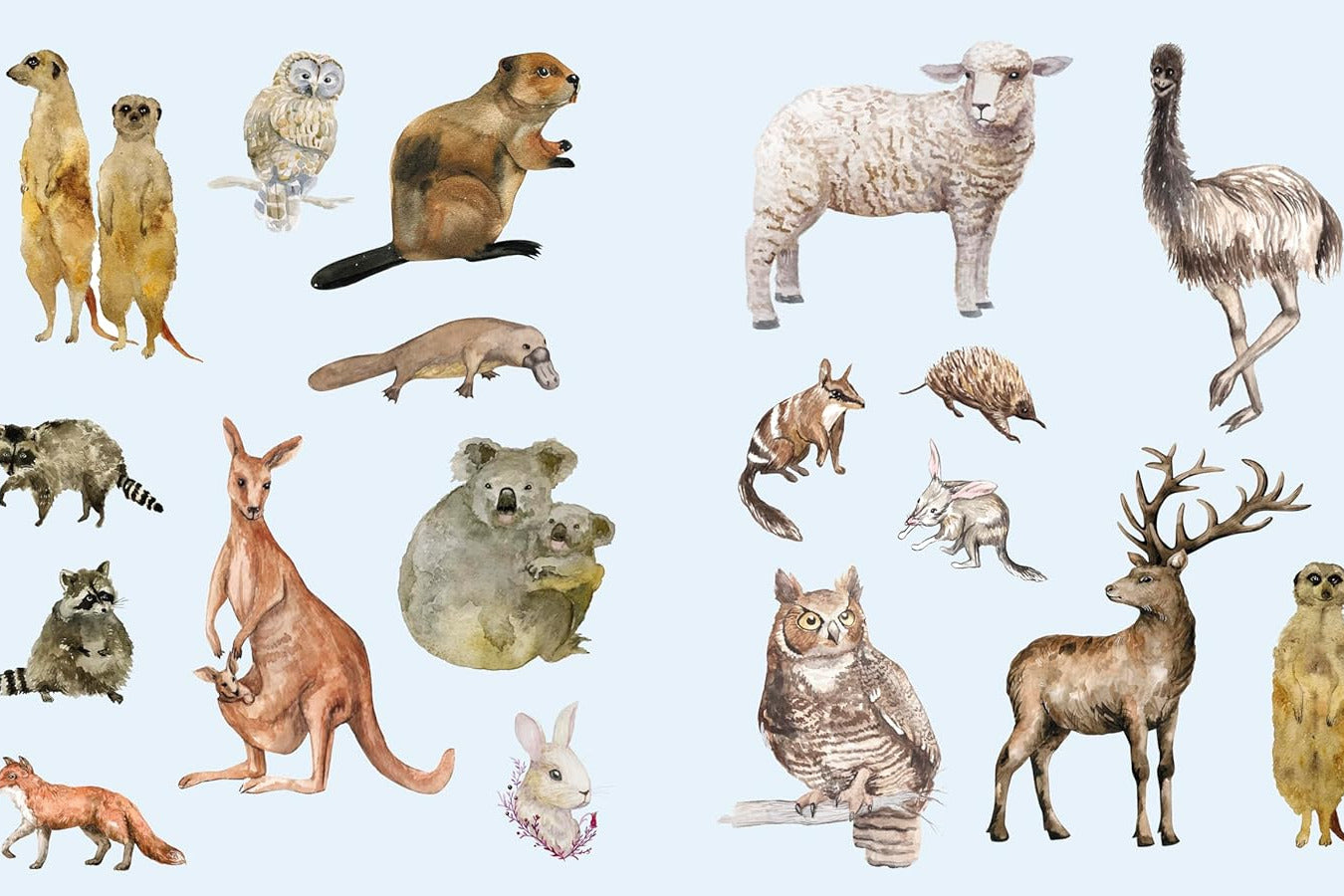 STICKER STUDIO: MENAGERIE ANIMAL KINGDOM GALLERY