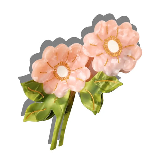 WILD ROSES HAIR JAW CLIP