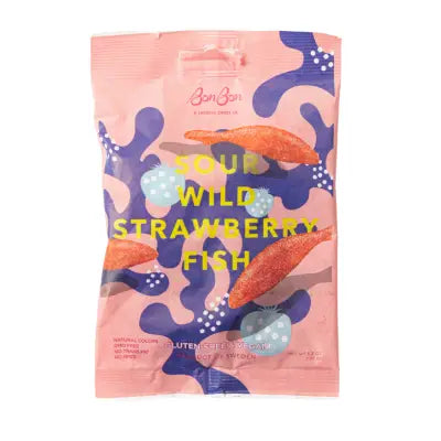 SOUR WILD STRAWBERRY SWEDISH FISH