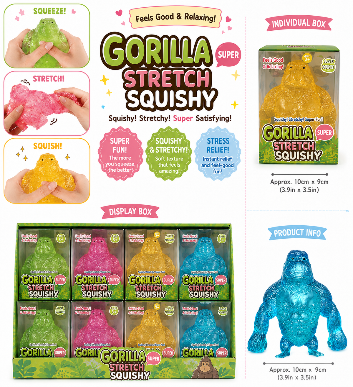 GORILLA STRETCH SQUISHY