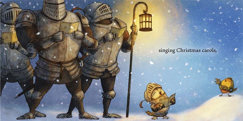 Knight Owl's Little Christmas: Board Book