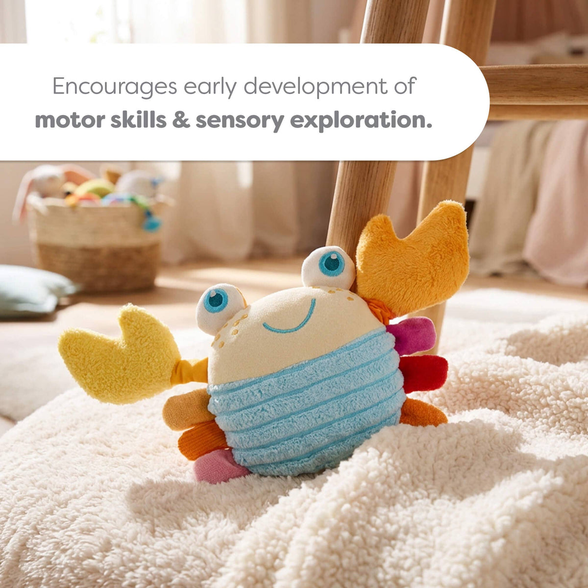 CRABBY SENSORY BABY TOY