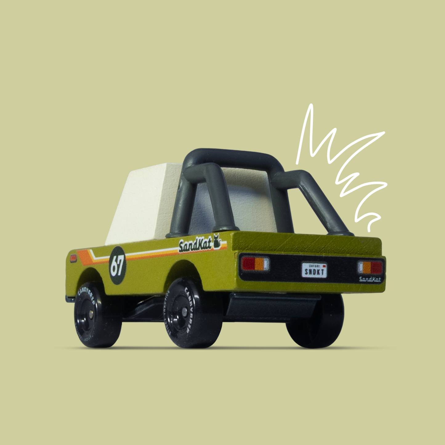 SANDKAT TOONS™ CAR