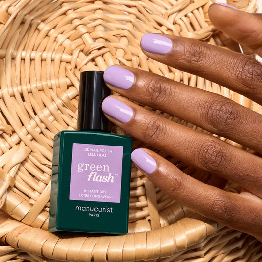 MANUCURIST - GEL GREEN FLASH - LISA LILAC