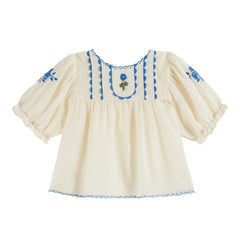 UNIE BRODEE EMBROIDERED BLOUSE