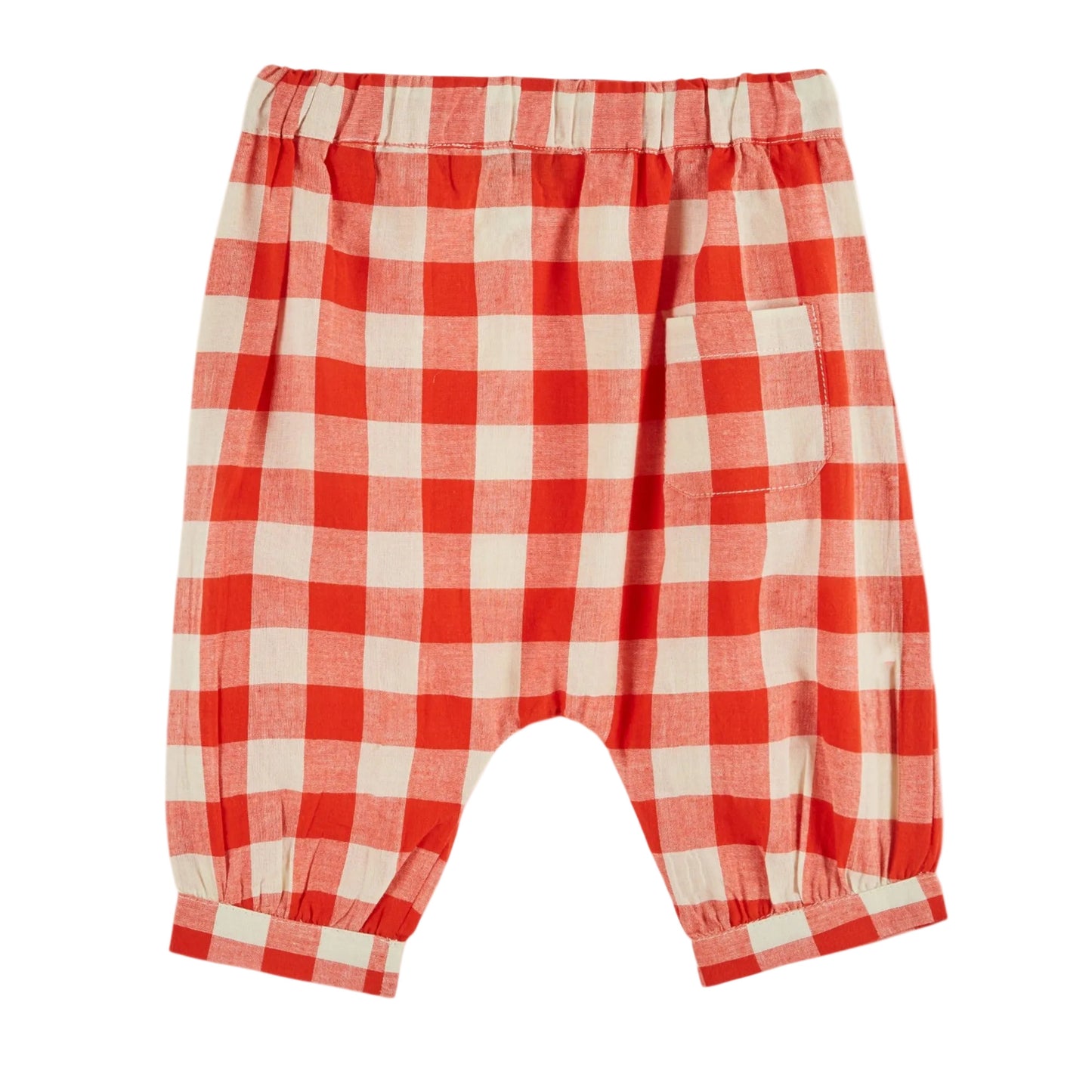 SAROUEL BEBE PANT - VICHY RED