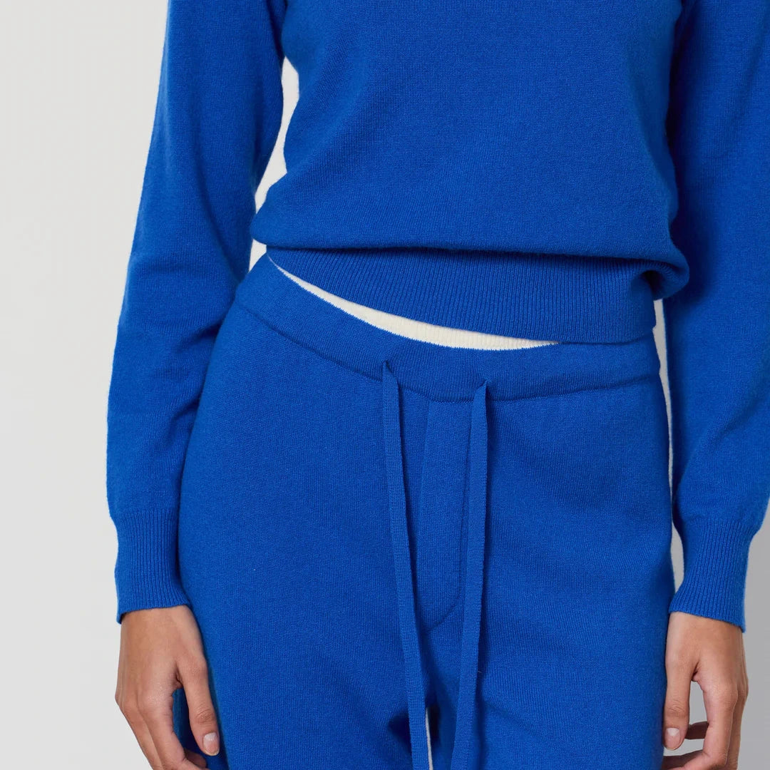 TOVE CASHMERE POLO - LAPIS