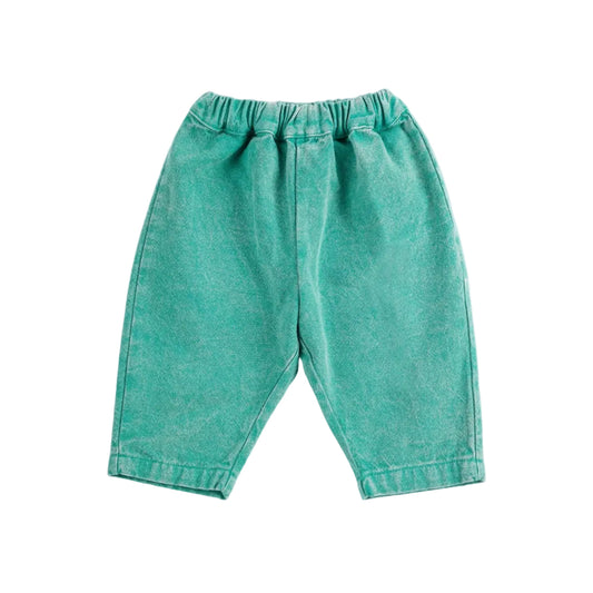 BOBO CHOSES SINCE 09 GREEN WOVEN PANTS