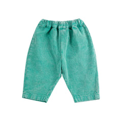 BOBO CHOSES SINCE 09 GREEN WOVEN PANTS