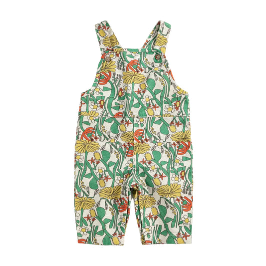 COLOR HERBALIST ALL OVER DUNGAREE OVERALLS