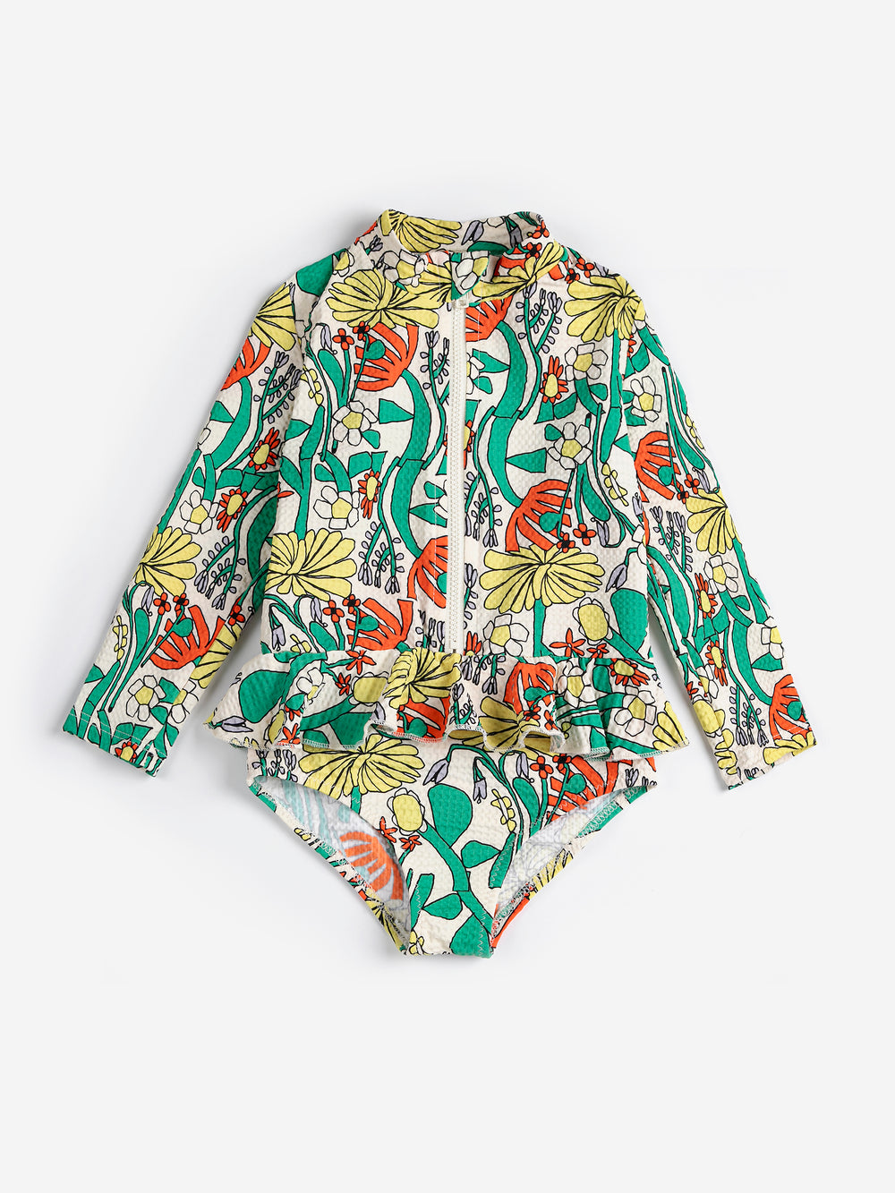 COLOR HERBALIST ALL OVER RASHGUARD SWIMSUIT